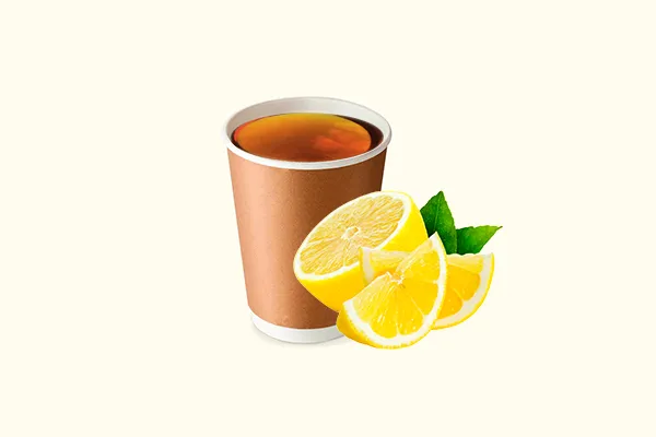 Black tea with lemon